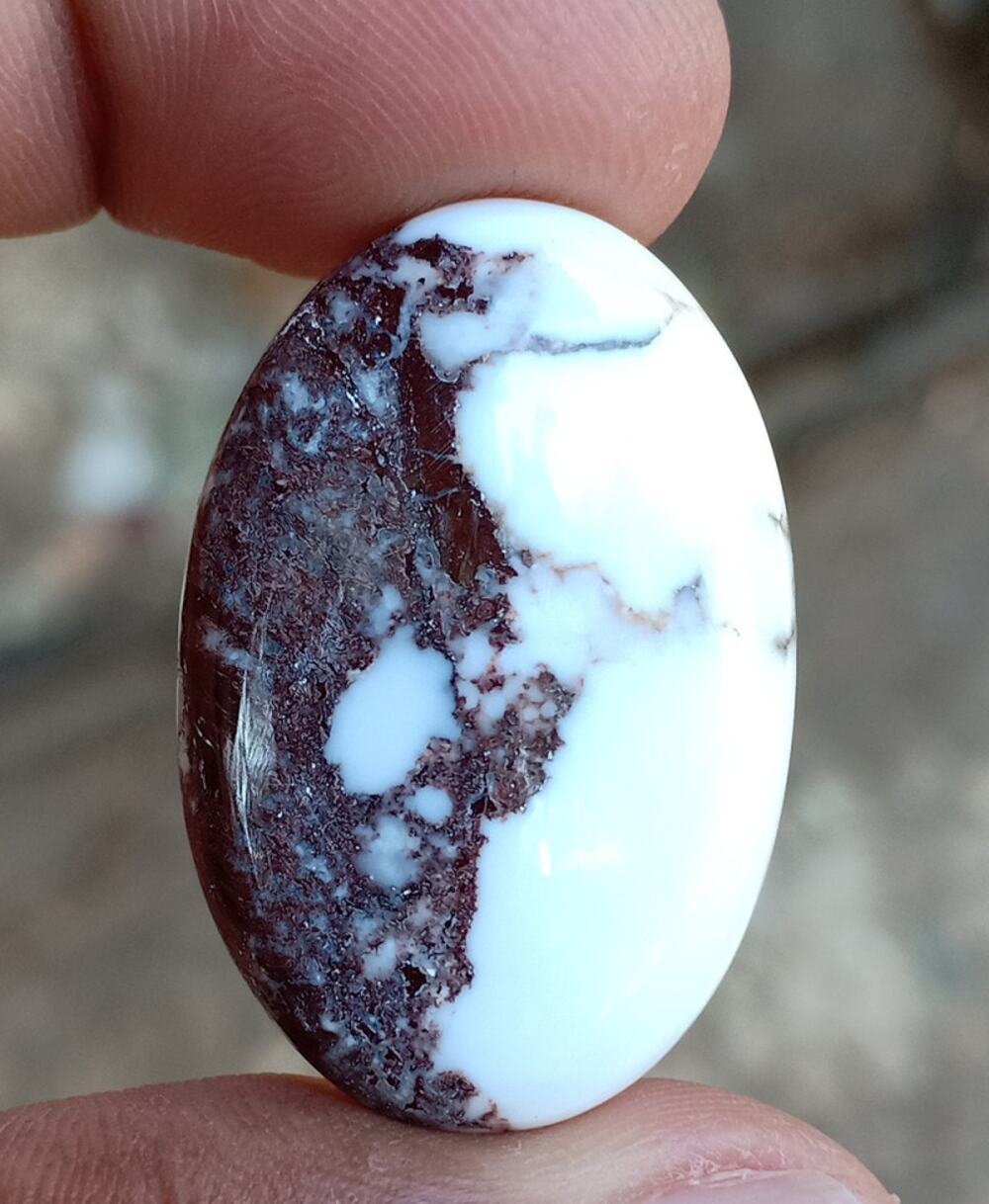 46 Carat Wild Horse Jasper Cabochon!!